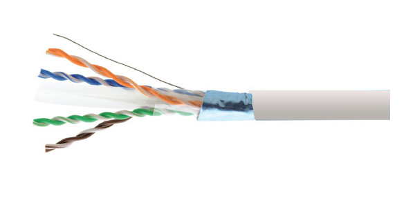 CAT6A FUTP 23AWG, LSZH CABLE 305M, Grey-img-1